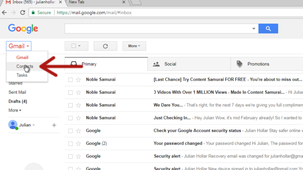 Creating A Email List In Gmail